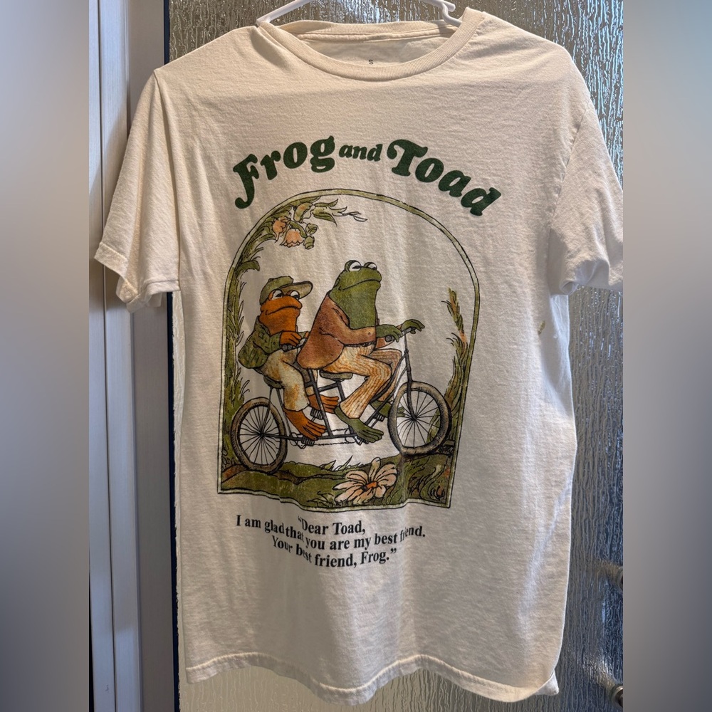 Frog and toad t shirt